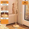 Miling Floor-Standing Garment Rack with Camphor Wood Accents