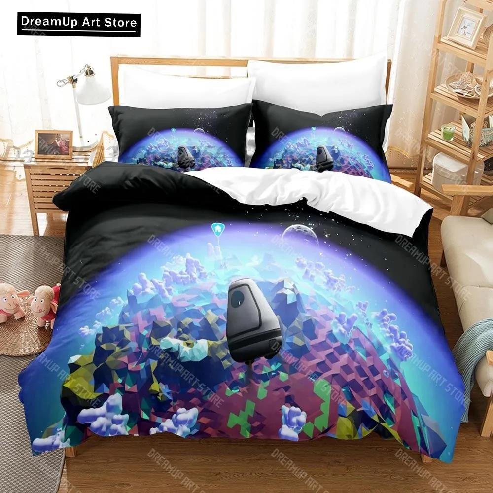 3D-Druck Mode Cartoon Spiel Astroneer Bettwäsche-Set Jungen Mädchen Twin Queen Full Size Bettbezug Kissenbezug Bett Erwachsenen Schlafzimmer