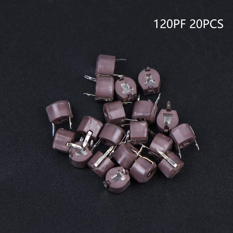 Latest Adjustable Capacitor Plastic Trimmer 3PF 5PF 10PF 20PF 30PF 40PF 50PF 60PF 70PF 120PF Adjustable Variable Capacitor