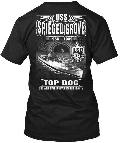Uss Spiegel Grove Lsd-32 Lsd 32 1956 1989 Top Dog T-Shirt USA Made S-4XL Unisex T-Shirt XXXXL