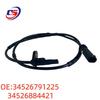 Rear Left ABS Speed Sensor Compatible with BMW 34526791225, 34526884421.