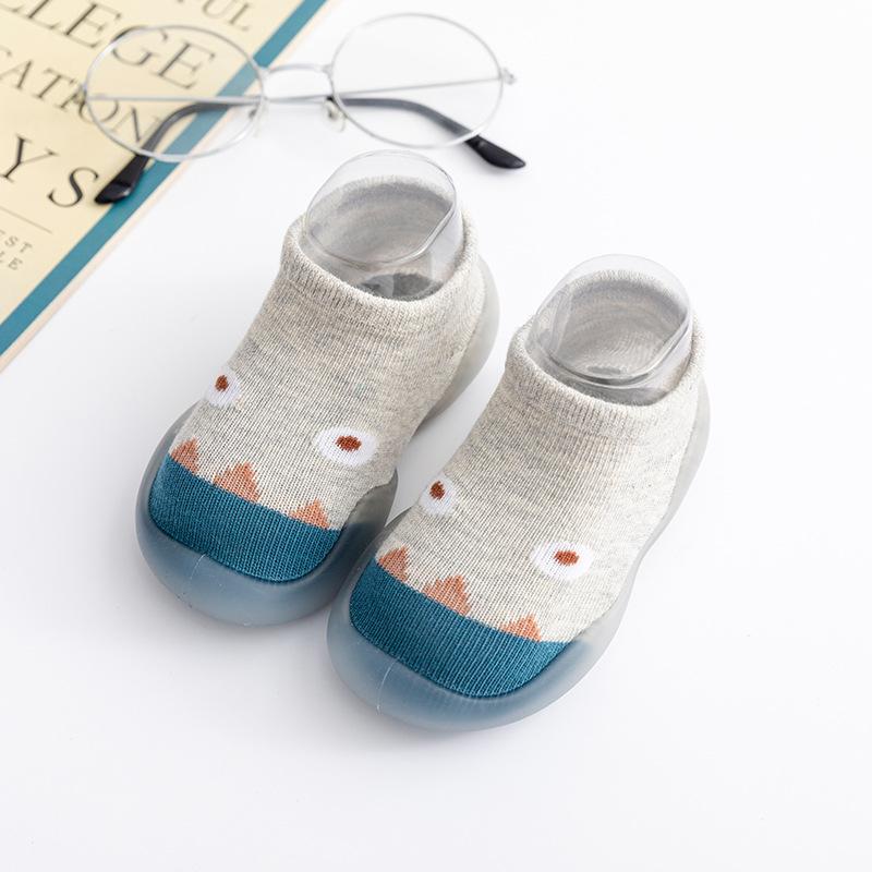 Baby Walking Soft Soled Shoes Children's Socks Shoes Comfortable and Breathable Cartoon Patterns
