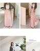 2026 New Style Women's Pink French Cake Skirt with Elastic Waistband - Spring/Summer Loose Slimming Half Skirt