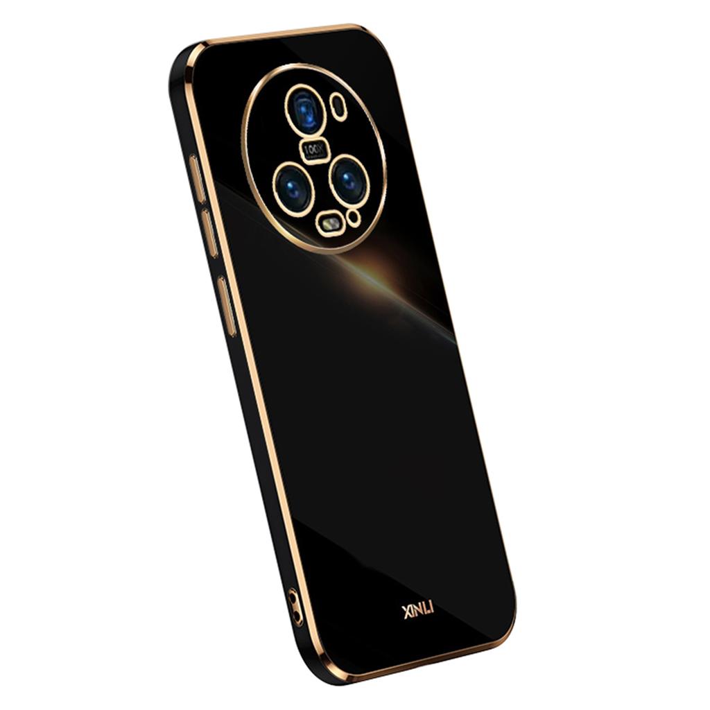 XINLI For Honor Magic5 Pro Phone TPU Case Camera Lens Protection Electroplating Anti-drop Cover