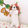 Charming Kawaii Dog Pencil Bag Plush Pencil Pouch Perfect For Makeup And Stationery Storage