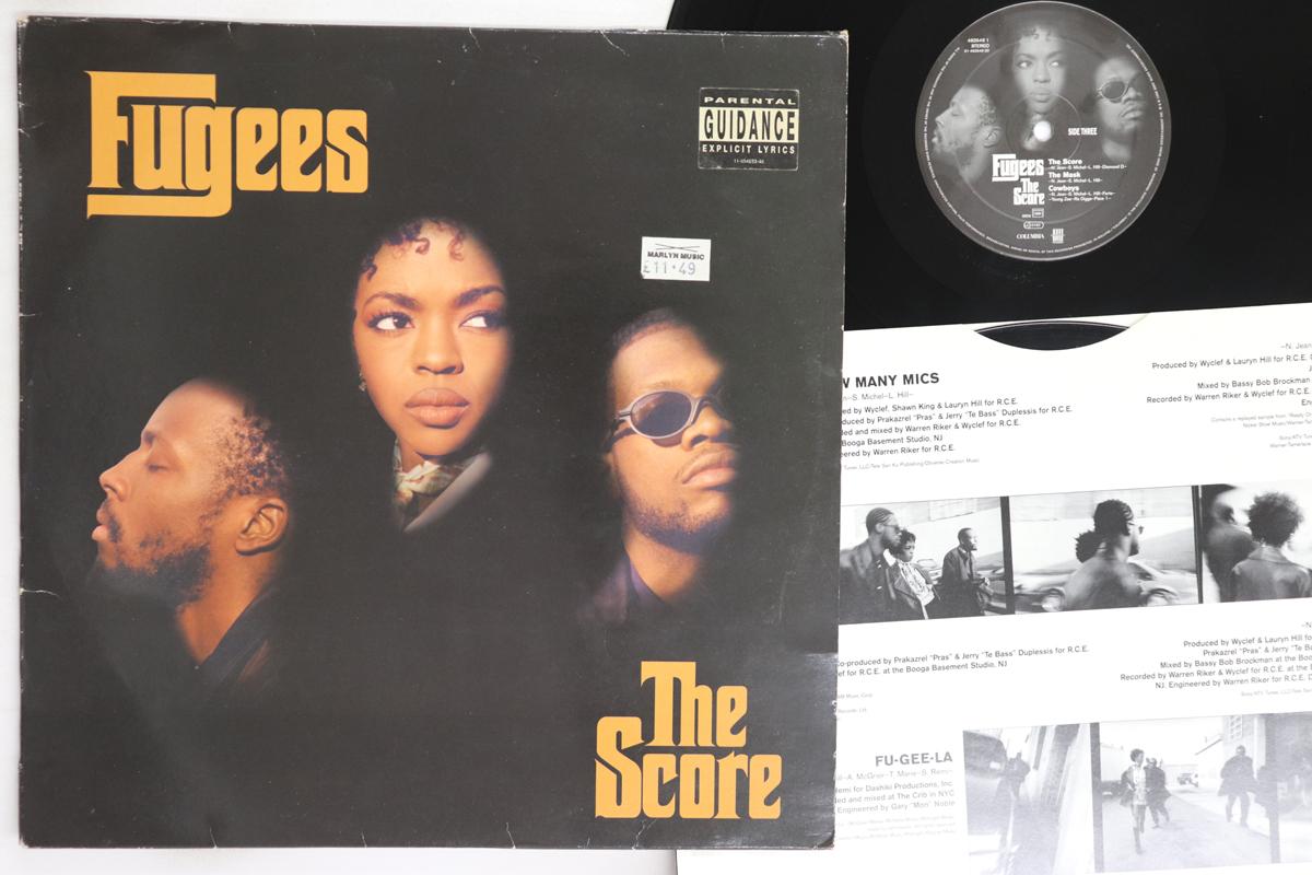 

LP Record FUGEES Score 4835491 COLUMBIA 1996 Europe Rap HipHopRB Used