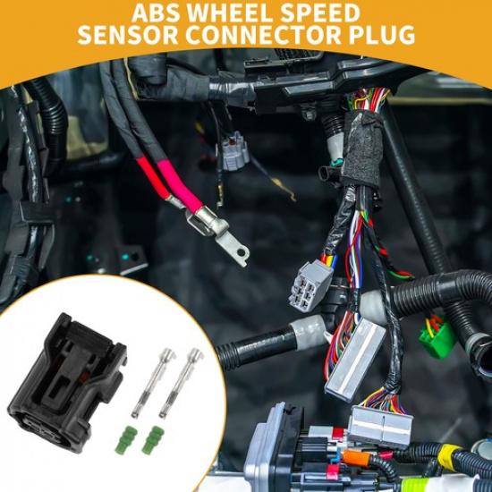 

2 Pin ABS Wheel Speed Sensor Connector Plug for Toyota Camry 2018-