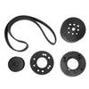 Belt Drive Pulley Kit Belt Replacement for Mopar Small Block 318 340 360 5 8in Shaft Water Pump