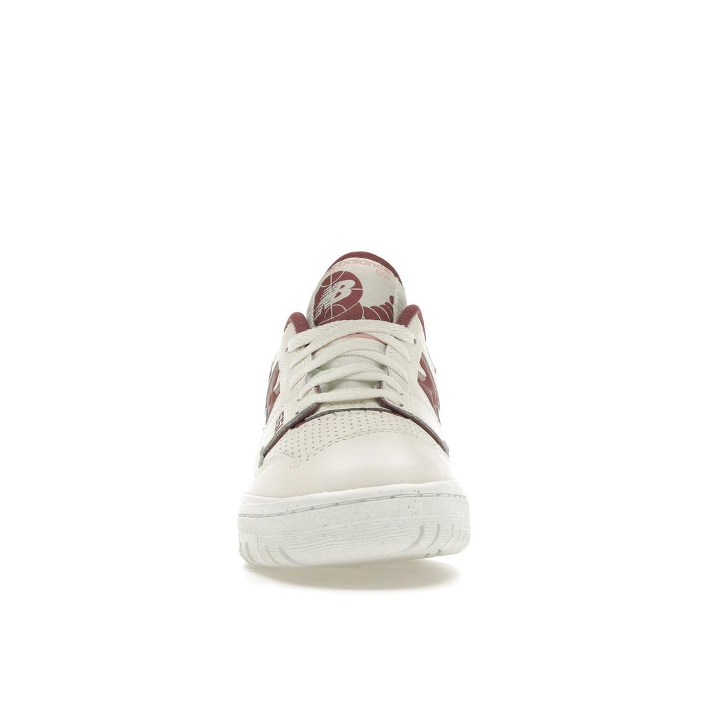 New Balance 550 Washed Burgundy Women Sneakers White Sea-Salt BBW550DP