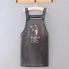 New Transparent TPU Apron: Waterproof, Oil-Resistant, Dirt-Resistant Cartoon Protective Waist Cover.