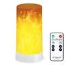 Flame Light Set, Flickering Flame LED Bulb, USB Rechargeable LED Flame Effect Light, LED Candle Light with Remote Control, Flashing Flame Lamp, Flame