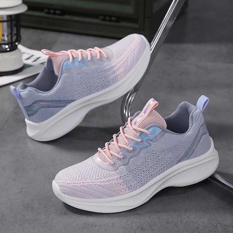 Mesh breathable running shoes spring and autumn soft sole ultra-light casual breathable non-slip