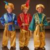 Kostým Aladina pro děti z polyesterové látky pro jevištní představení a halloweenský cosplay
