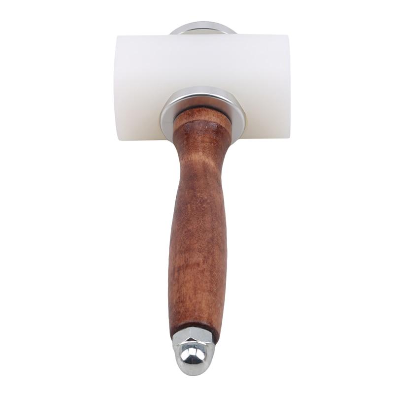Leather Carving Cowhide Punch Leather Punch Hammer Durable DIY Leathercraft Carving Hammer
