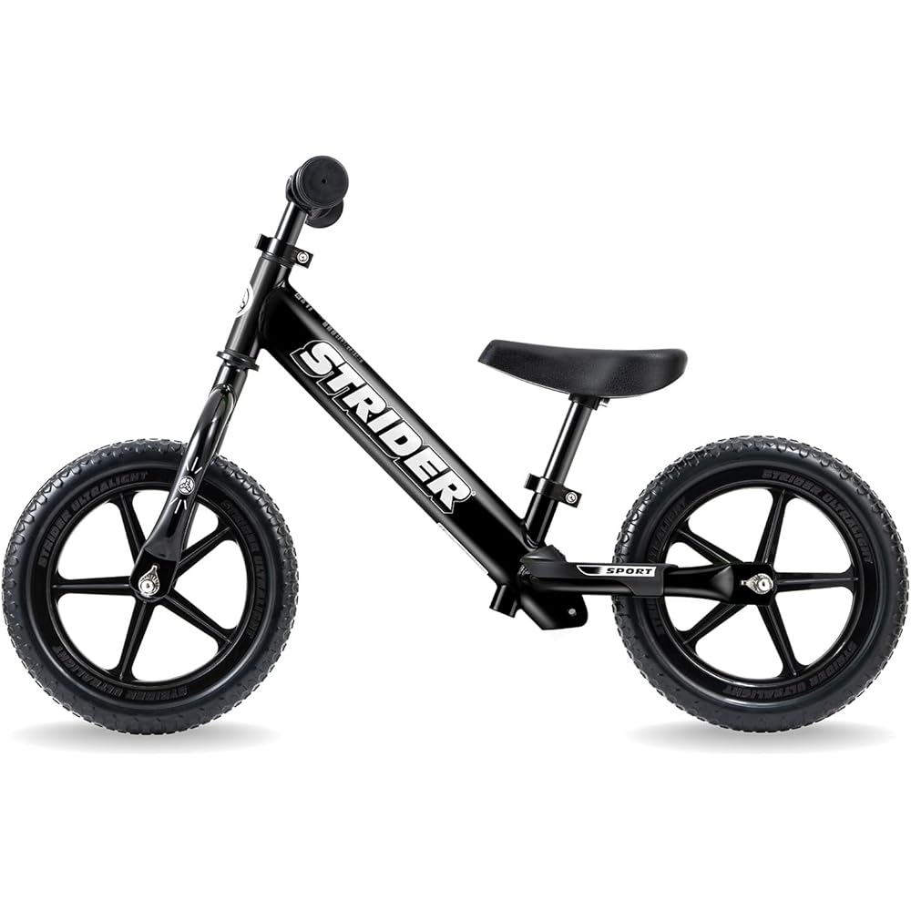 Strider Sport 12-Inch Black Balance Bike Official Japanese Version
