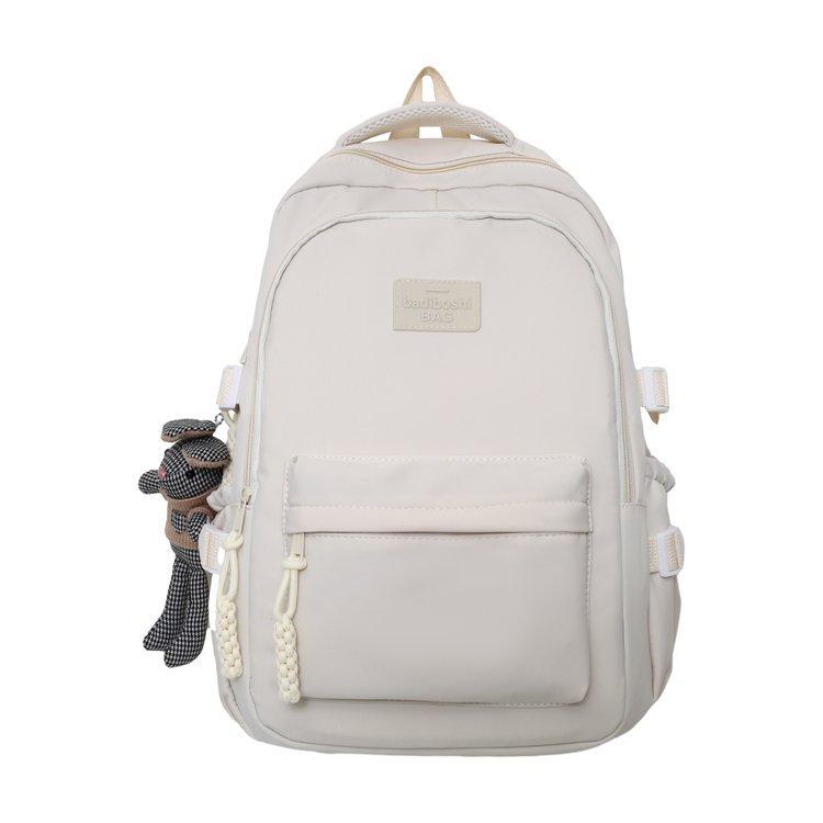 

Рюкзак средней школы для студентов кампуса для подростков бежевый