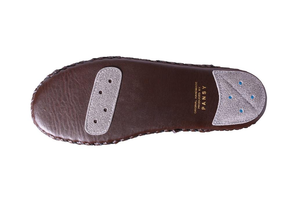 Pansy 9729 Indoor Black Slippers, Medium,