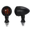 Nakira Motorcycle Turn Signal Bullet Universal Billet American (Set of 4)