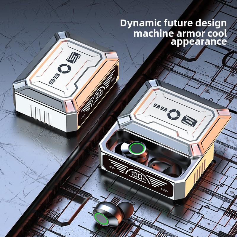 New Wireless Bluetooth Headset TWS 5.3 Digital Display Low Latency In-ear Bluetooth Headset