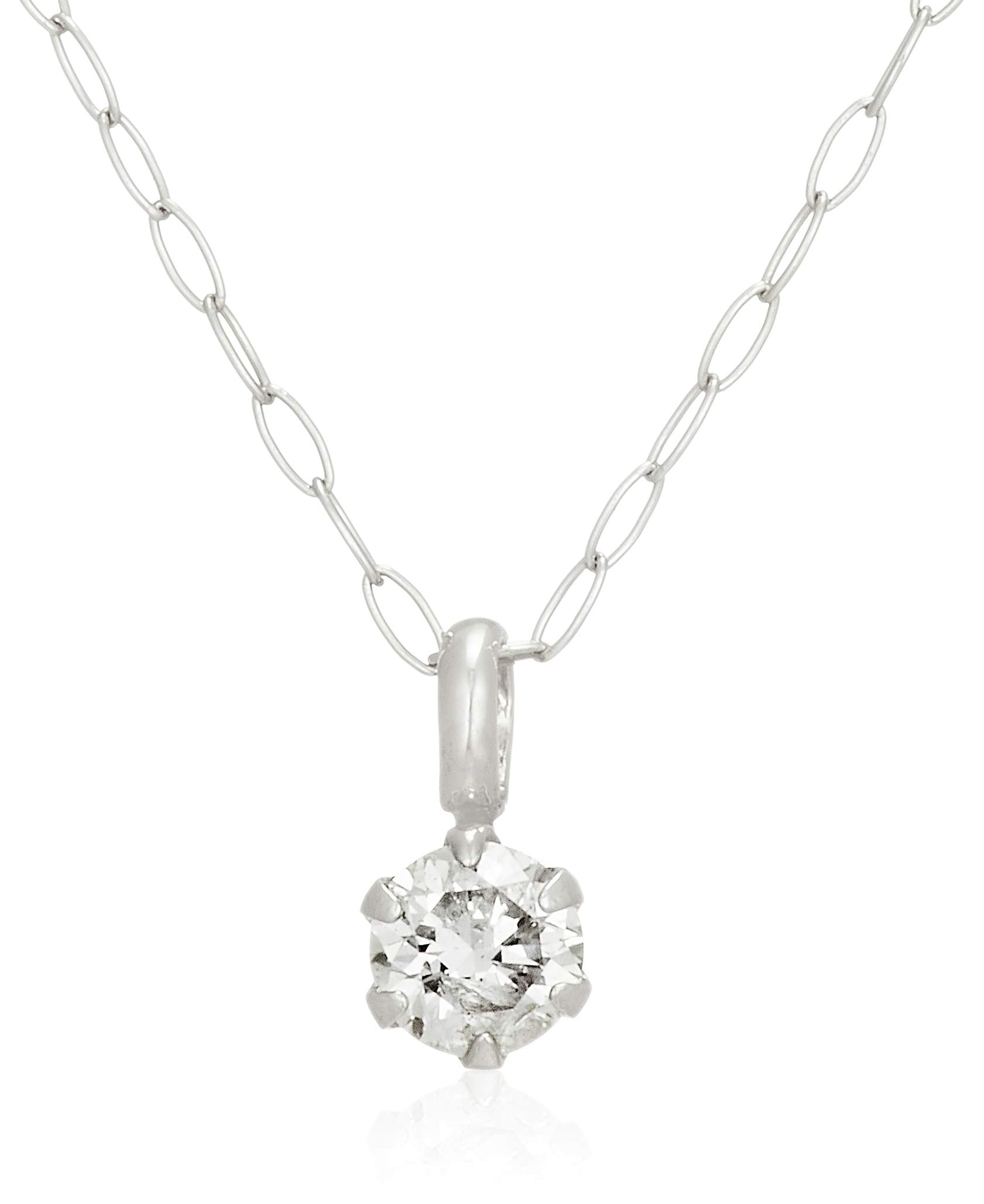 

Platinum Diamond Necklace D13006870 [D Collection] D-COLLECTION 0.1ct