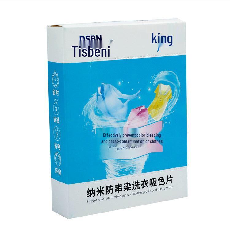 Chusteczki pochłaniające kolor do prania, Ochrona przed farbowaniem, Bezproblemowe pranie mieszane, Ochrona koloru, 50 sztuk