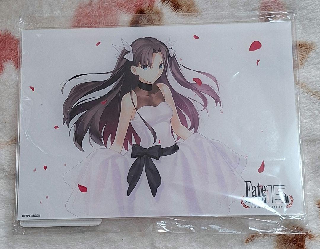 

[Б/У] Выставка TYPE-MOON Fate 15 лет истории Акриловая доска Тосака Рин