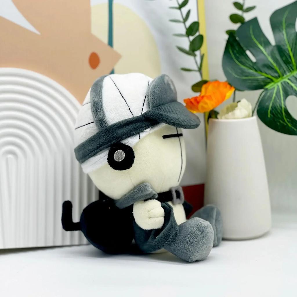 7.8 inch Madness Combat Hank Wimbleton Plush Doll Cute Cartoon Sanford Deimos Plush Toy Soft Stuffed Christmas Birthday Gift