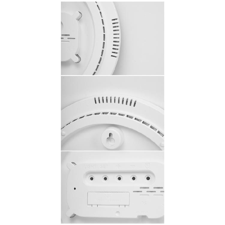 10Inch Digital Wall Clock Remote Controlled 2 Alarms Large LED Display 10 Brightness For Home Office Bedroom Decoration