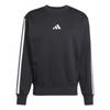Mens Essentials 3 Stripes Fleece Sweatshirt
