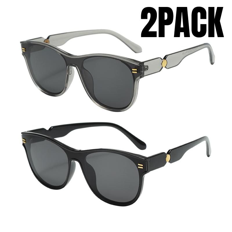 1/2PACK Small Fragrant Rice Nail Sunglasses UV Protective Unisex Fashion Glasses for Outdoor Sports