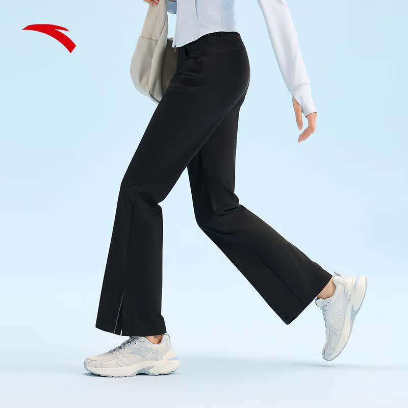 Anta Women s Ice Silk Flared Commuter Pants L