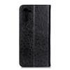 Custodia in Pelle a Flip Orizzontale con Texture Crazy Horse Magnetica per OnePlus Nord con Supporto e Scomparti per Carte e Portafoglio
