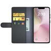 For iPhone 16e Case Genuine Split Leather Phone Cover with Wallet Stand