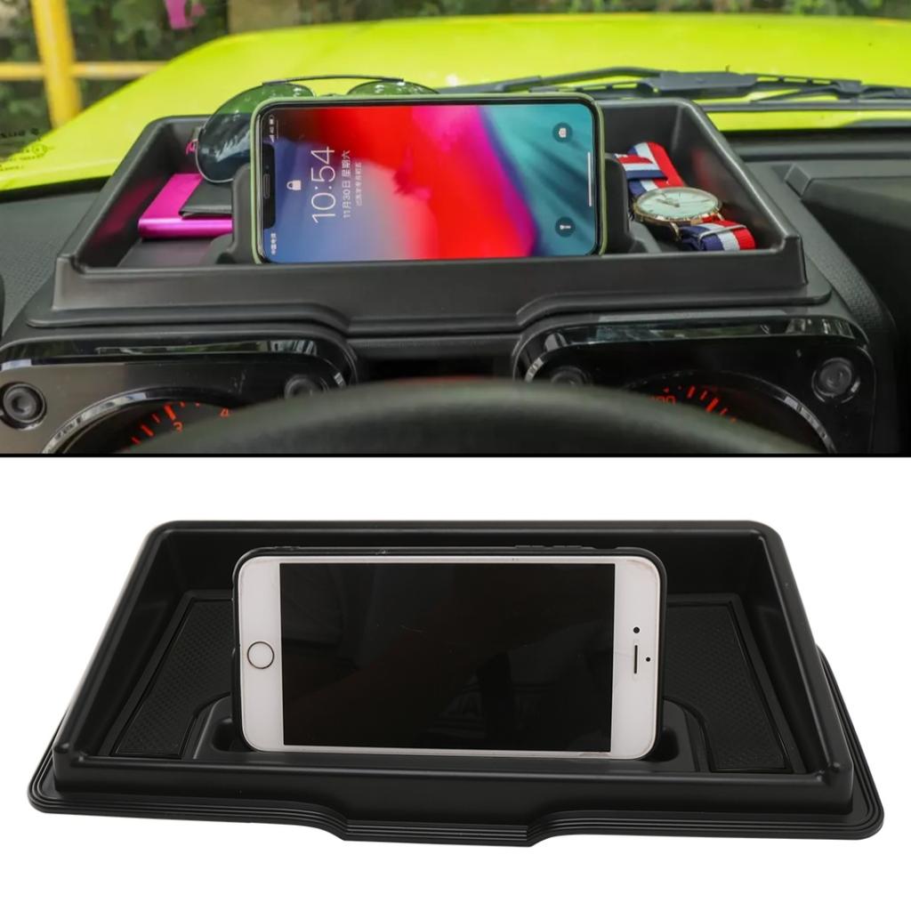 Car Co-pilot Handle Expansion Storage Box Dashboard Organizer Tray Phone Holder for Suzuki Jimny JB64 JB74 2019-2026 Accessories