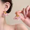 925 Silver Floral Earrings for Women - Elegant Spring/Summer Design, Trendy and Cute Studs for 2026