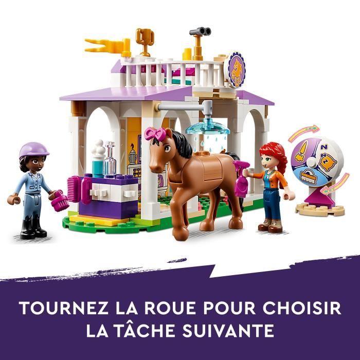 Lego® friends 41746 le dressage équestre, jouet de chevaux et poney, cadeau enfants 4 ans