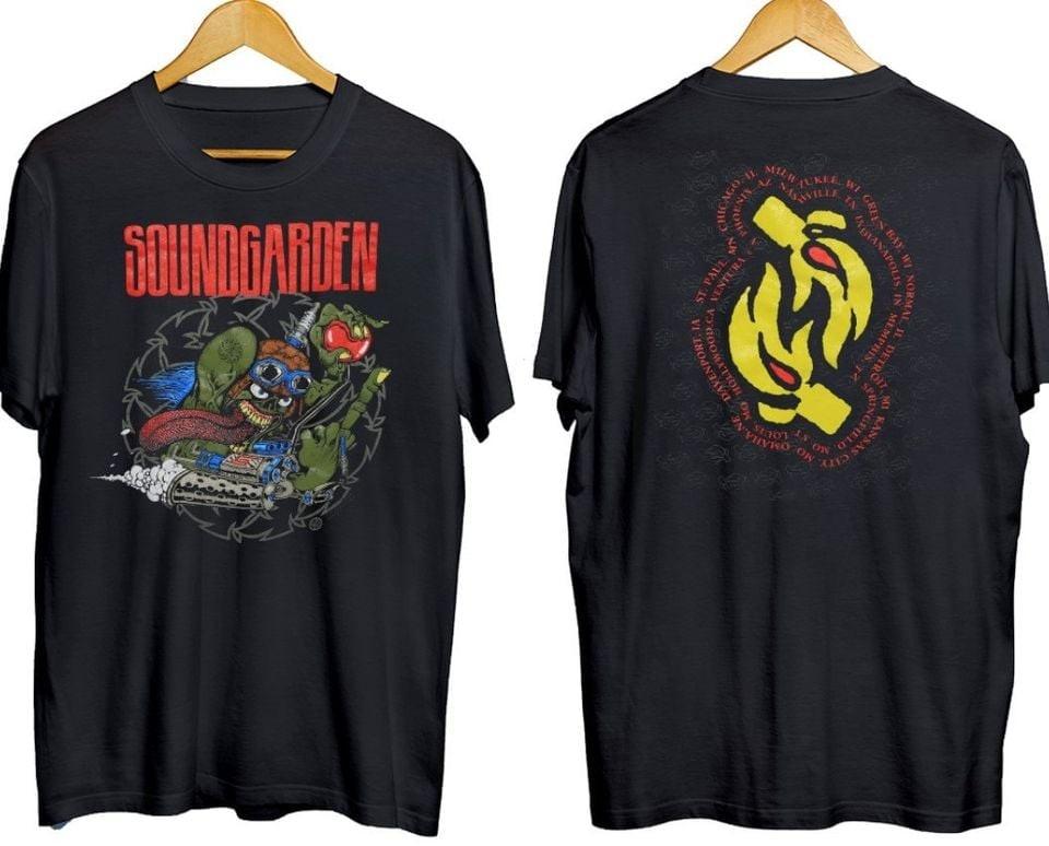 Vintage 1991 Soundgarden United States Tour Shirt Unisex T-Shirt L