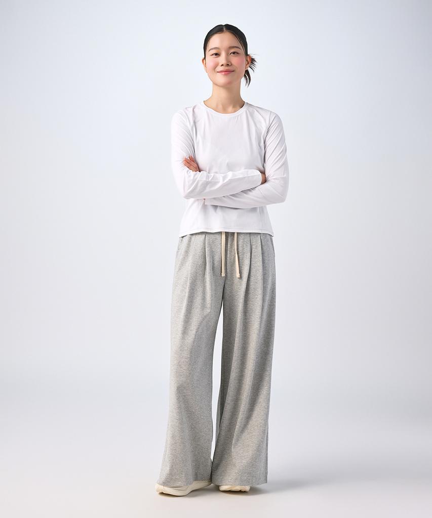 MUSINSA STANDARD SPORTS Quick-Dry Slim Fit Stitch Long Sleeve Women (3 Colors)