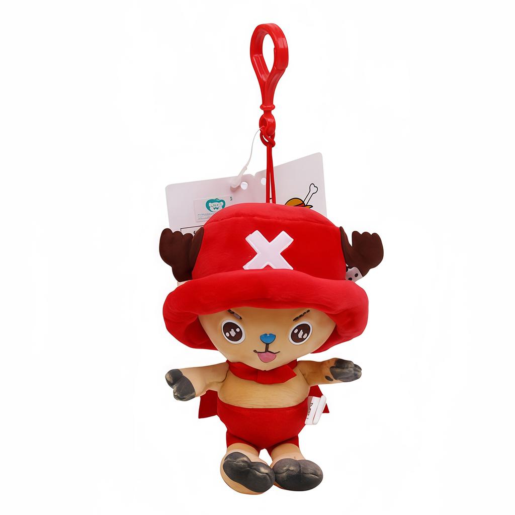 14-35cm/5.5-13.7inch Genuine ONE PIECE Stuffed Plush Toy Kawaii Plush Keychain Toy Tony Chopper Soft Stuffed Plush Doll Keychain
