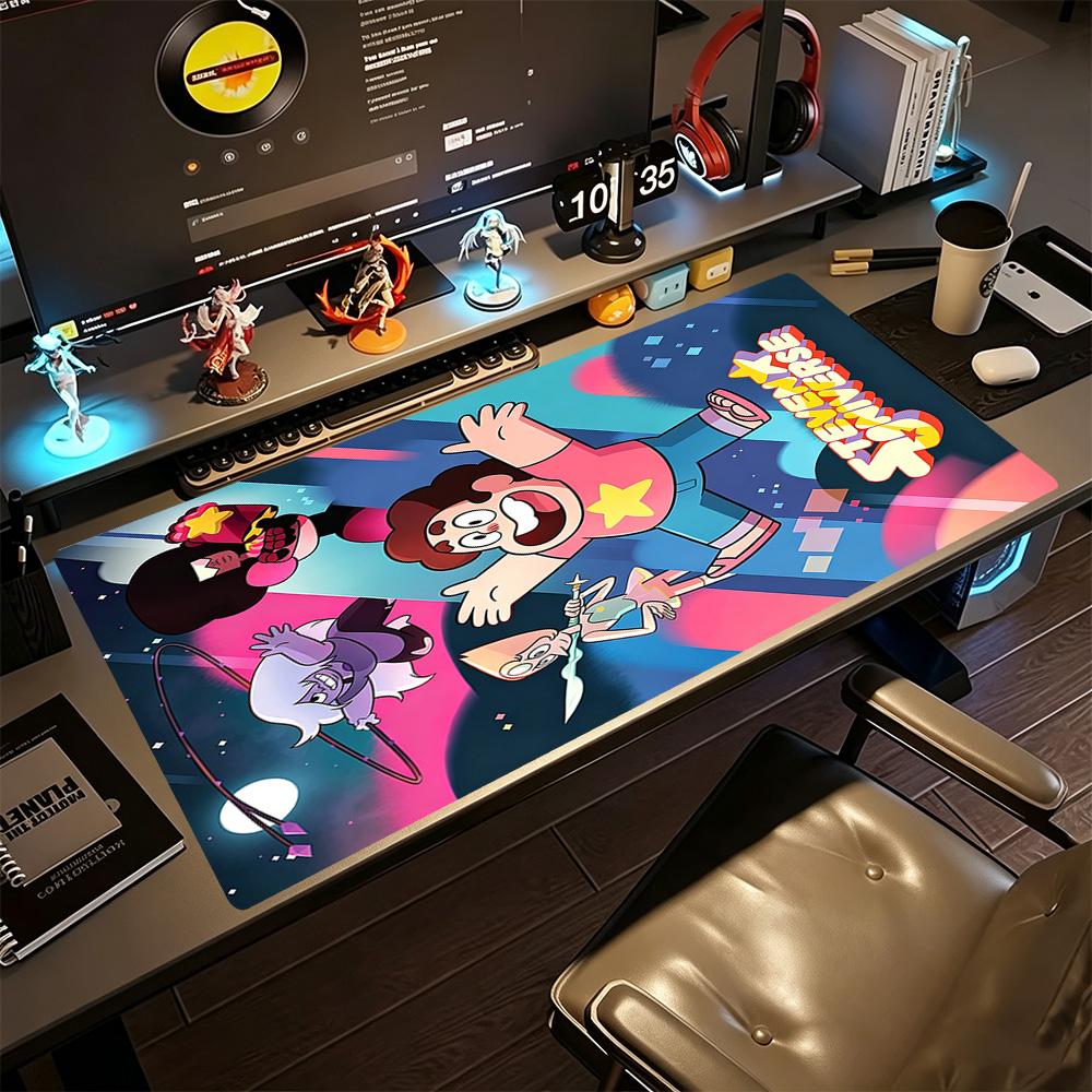 Steven Universe Large Mouse Pad Desk Mat HD Print Desk Pad Non-Slip Rubber Bottom Computer Desk Office Decoration Accessory