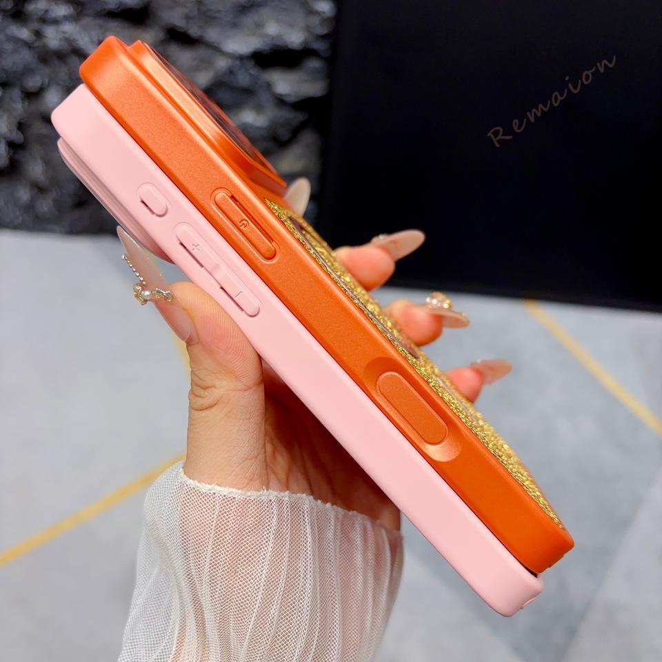 Glitter Official Magnetic Phone Case For For Iphone 1 14 16 17 Pro Max 17Pro Max Bling Bling Shockproof Protector Cover