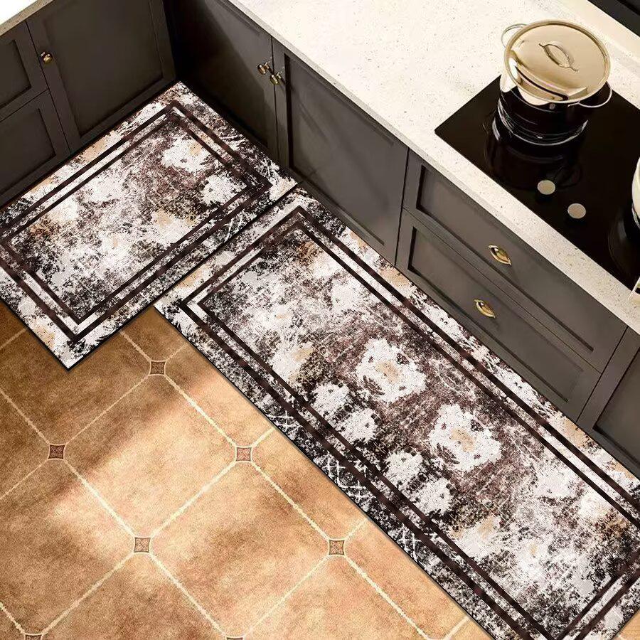 Anti-Slip Diatom Mud Water-Absorbent Kitchen and Bathroom Floor Mat 40x60 cm