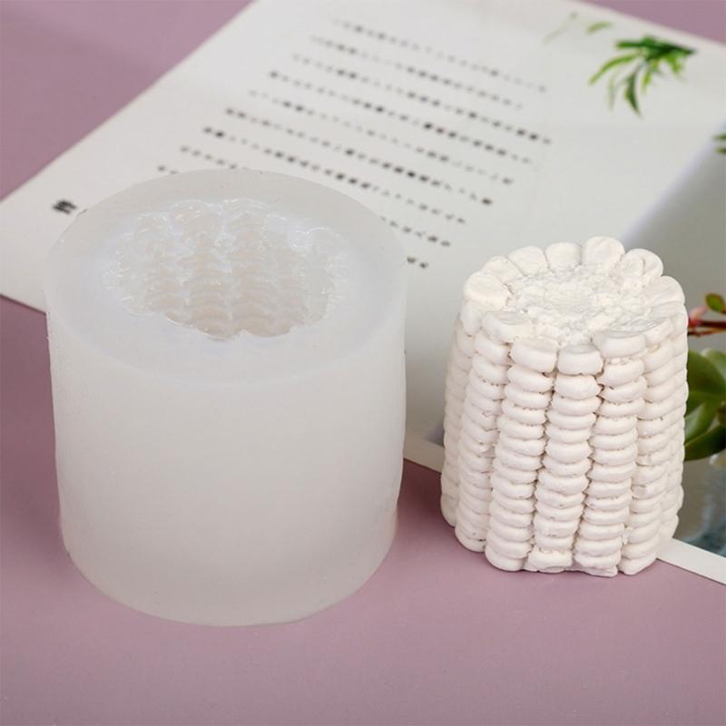 Corn Candle Mold for Candle Making Candle Silicone Molds Resin Casting Epoxy Mold for Making Candle Soaps Craft