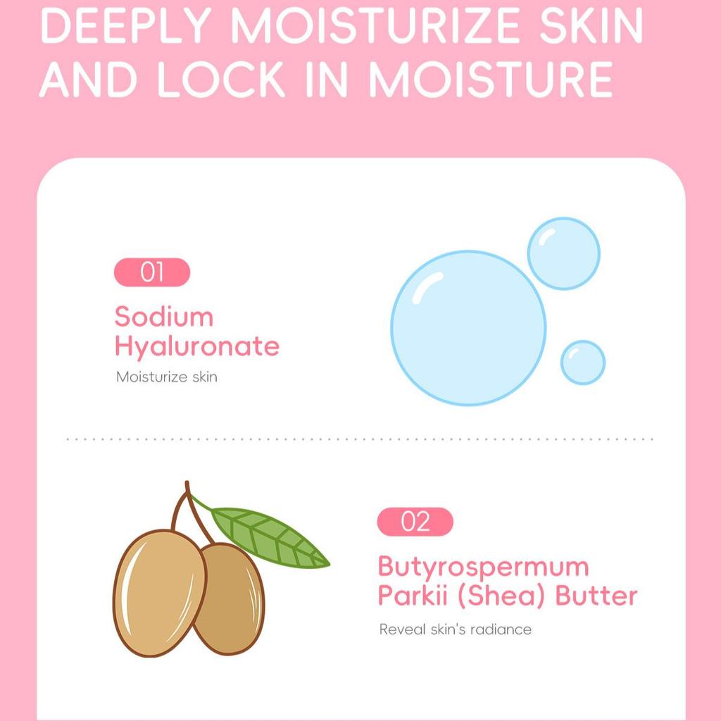 LAIKOU Japan Sakura Essence Face Cream Hydrate Nawilżający Cherry Blossom Odświeżający Essence Facial Lotion 30g