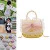 Chic Pearl Embellished Crossbody Bag For Kids Trendy And Fashionable Accessory