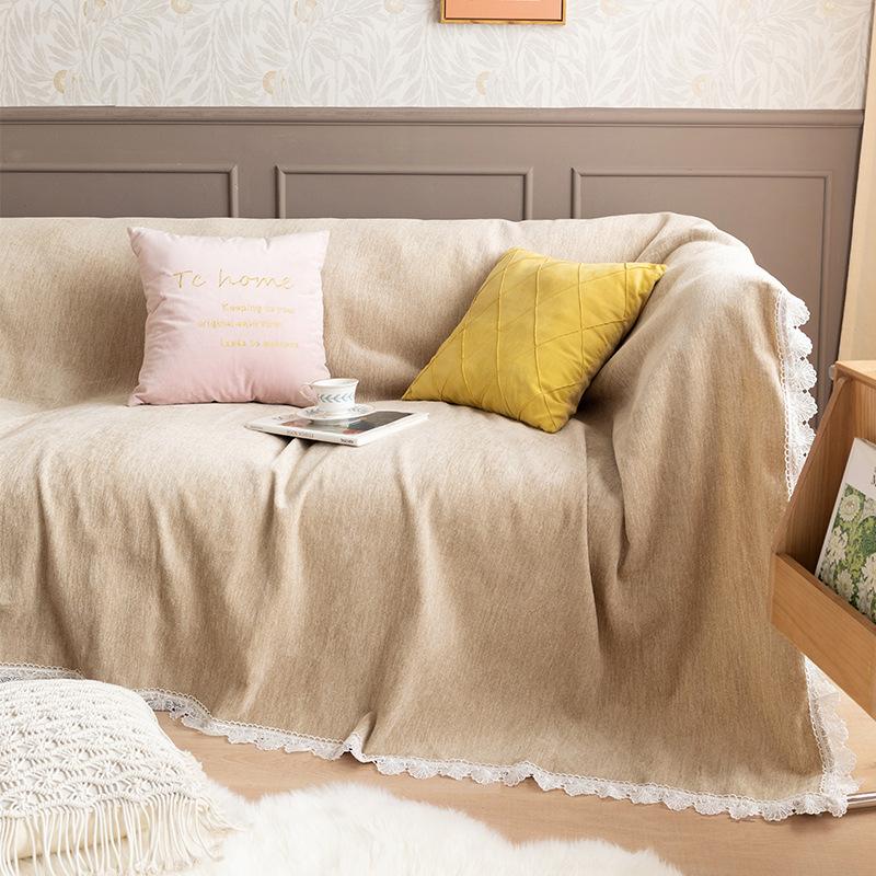 Nordic Ins Chenille Sofa Handtuch All-inclusive Volle Abdeckung Sofa Abdeckung Tuch Rutschfeste Sofa Kissen
