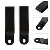 Steel Belt Clip 62.5*15mm Electroplating Matte Black