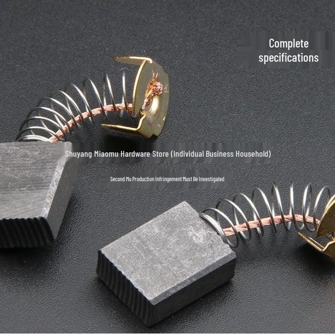Universal Motor Carbon Brushes: For Angle Grinders, Electric Drills, Hammers & Polishers