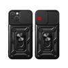 Cases For iPhone 16 15 14 13 12 11 Pro Max Plus Mini XR 8 7 Plus SE Shockproof Armor Slide Camera Lens Protection Cover