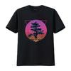 Herren Bonsai Baum Kunst Japanisch Retro Vaporwave Vintage 80er 90er T-Shirt Weiß XL vintage Gewaschen Designer-Kleidung Stilvoll Leicht